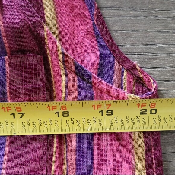 Vintage Victoria's Secret Sleeveless Maxi Shirt Dress Sheer Dual Side Split Sz L - Picture 16 of 16